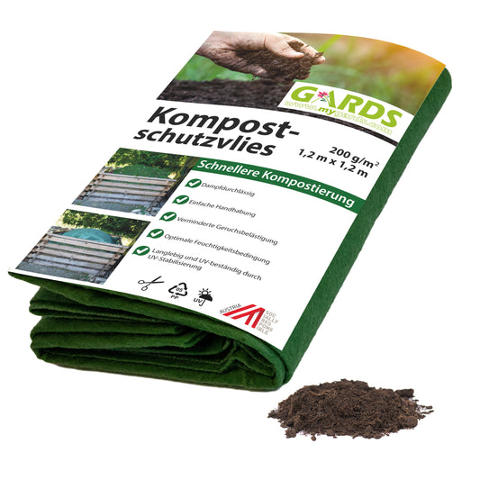 Kompostschutzvlies 1,2x1,2m 200g/m²